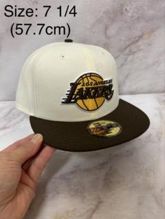 Newera 59fifty ロサンゼルスレイカーズ シリアル キャップ