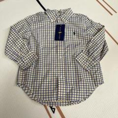 新品タグ付き　未使用　ラルフローレン　チェックシャツ　長袖
