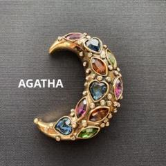 AGATHA - 【美品 送料無料】 AGATHA アガタ 花のブローチ 母の日