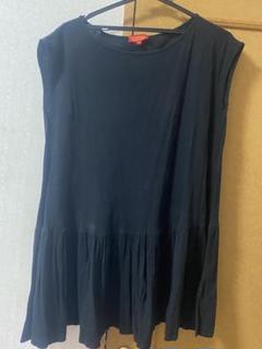 【美品】ヴィヴィアンウエストウッド 半袖ワンピース M アシンメトリーフリル Vivienne Westwood - Vivienne Westwood アシンメトリー