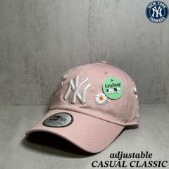 【海外限定】 ヤンキース CASUAL CLASSIC フラワー ピンク ① 海外限定】 ヤンキース CASUAL CLASSIC フラワー ピンク ①