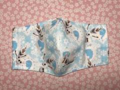 オラフ柄 インナーマスク ハンドメイド