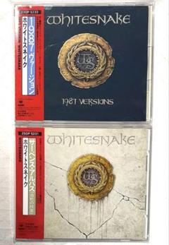 国内盤2枚セット！ホワイトスネイク/ 1987 サーペンス・アルバス 白蛇の紋章