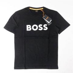 M 新品 ヒューゴボス BOSSロゴ モノグラム Tシャツ 黒 ブラック 大谷 HUGO BOSS ヒューゴボス Tシャツ モノグラム ジャガード - メルカリ