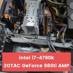 ゲーミングPC i7-4790k GeForce 980ti AMP