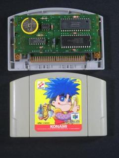 電池交換済 セーブok 64 がんばれゴエモン でろでろ道中 N64