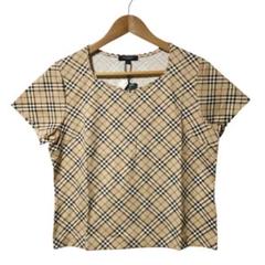 メーカー ノバチェック バーバリー 未使用 Tシャツ 4 ストレッチ 半袖 トップス