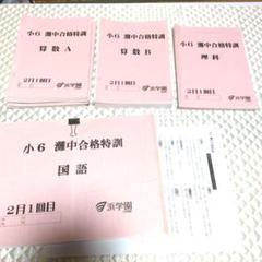 浜学園　小5 灘中合格特訓　国語　テキスト　12冊　灘合　プリント 浜学園 小3 灘中合格特訓 確認テスト国語 一年分 - メルカリ