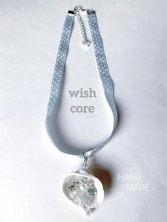 wish core ウィッシュコア　貝殻　星　水玉　リボン　ネックレス　y2k