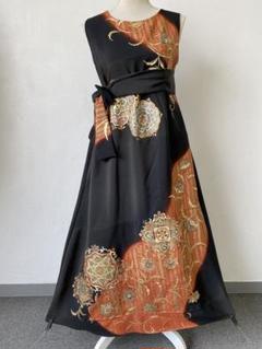 3048 着物　留袖　リメイク　ドレス　ワンピース 着物ワンピースドレスー27 - 留袖ドレス・着物ドレス・着物