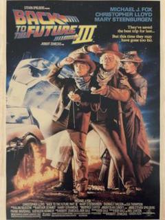超特大 50×70 3枚 バックトゥーザフューチャー キャンバスポスターパート2 Amazon.co.jp: (27x40) バック・トゥ・ザ・フューチャー