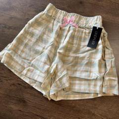 新品タグ付⭐️LINDAUER チェック キュロット 150