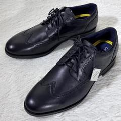 新品 COLE HAAN GRAND+ 革靴 27.5 ウィングチップ 防水