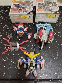 元祖SDガンダムGチェンジャーセットサイバーウイングゼロBB戦士