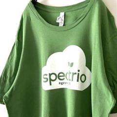 キャンバス spectrio Tシャツ XL グリーン 緑 古着