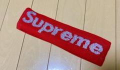 Supreme x NEW ERA REFLECTIVE LOGOヘアバンド赤