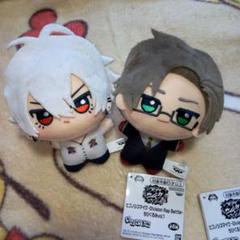 ヒプノシスマイク ヒプマイ ちびぐるみ ぬいぐるみ 碧棺左馬刻 入間銃兎 2種② ヒプノシスマイク ヒプマイ ちびぐるみ 入間銃兎 碧棺左馬刻 2点