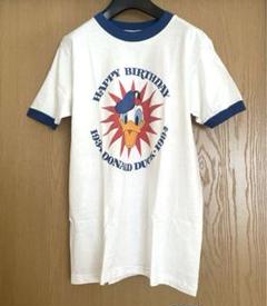 USA製 ヴィンテージ ドナルドダック リンガー Tシャツ ビンテージ 古着 白