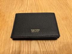 マンさん【新品未使用】TOM FORD レザー名刺入れ TOM FORD トムフォード 名刺入れ（カードケース） T LINE