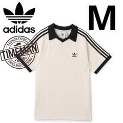 新品XS⭐️adidas ワッフル ショートスリーブ ポロシャツ ブラック×白 adidas WAFFLE SHORT SLEEVE POLO ブラック（アディダス