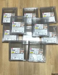 土日限定価格！ 未開封透明コレクションケース DAISO ダイソー10個セット 土日限定価格！ 未開封透明コレクションケース DAISO ダイソー10
