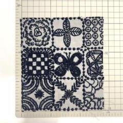 ハンドメイド　ミナペルホネン　ボストンバッグ　forest tile forest tile ミナペルホネン ボストンバッグ がま口セット