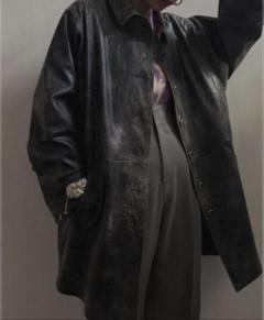 ジャケット・アウター CRASH SYNTHETIC LEATHER COAT CRASH SYNTHETIC LEATHER COAT
