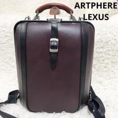 希少 美品ARTPHERE×LEXUS ダレス リュック バックパック ボルドー 希少 美品ARTPHERE×LEXUS ダレス リュック バックパック