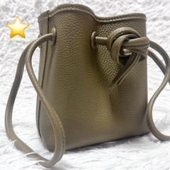 Vasic BOND miniminiボンド ミニミニ レザーバッグ オリーブ