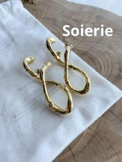 SOIERIE(ソワリー) ゴールドピアス Soierie/ソワリー】KINETIC PARTS PIERCE（ピアス（両耳用