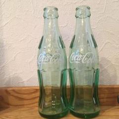 Coca-Cola ガラス瓶 2本セット - メルカリ
