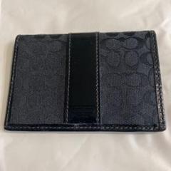 COACH コーチ パスケース 黒