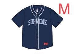 Supreme Polartec Baseball Jersey "Navy"のサムネイル