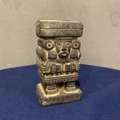 メキシコ製 NOVICA アステカ 考古学 陶器置物 彫刻 インテリア