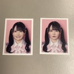 鈴木瞳美 ID photo フォト ステッカー ノイミー ≠ME ノイミー 鈴木瞳美 iDフォトステッカー 真顔 笑顔 - メルカリ