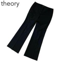 ☆ theory テーパード スラックスパンツ 0 ネイビー - メルカリ