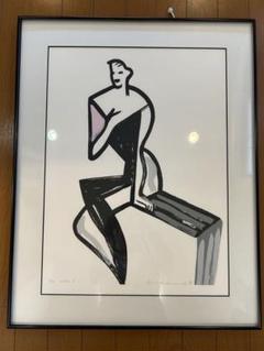 木村桂子 モダンアート リトグラフ サイン入り 55x70 cm 木村桂子 モダンアート リトグラフ サイン入り 55x70 cm - メルカリ