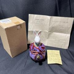 【箱入り】ウサギ 小手毬 オルゴール「上を向いて歩こう」 美品