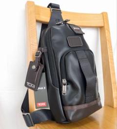 【未使用】TUMI トゥミ ALPHA3 オールレザー スリング ボディバッグ 未使用】TUMI トゥミ ALPHA3 オールレザー スリング ボディ