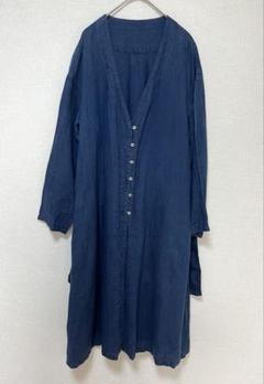 極美品 ◇ nest robe 高密度リネンアトリエコート UpcycleLino】× WIFE&HUSBAND アトリエコート｜nest Robe