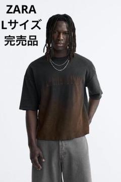 ★ドイツ発*ZARA*レイズドプリントスリーブレスニットTシャツ★ ☆ドイツ発*ZARA*新作*スリーブレスニットTシャツ/BLACK☆ (ZARA