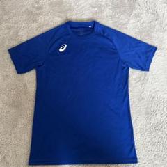 ASICS バレーボール シャツ 青