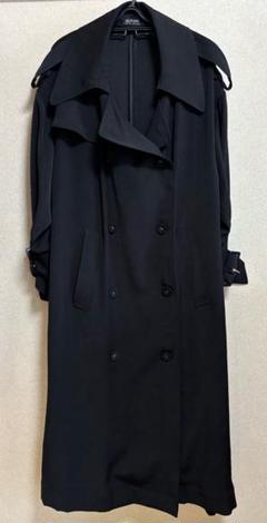 ４２９８SHIZUKA KOMURO 黒トレンチロングコート