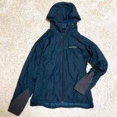 ⭐美品　モンベル　ライトシェルパーカー　マウンテンパーカー　キャンプ　登山　紺M US ライトシェルパーカ Men's｜モンベル