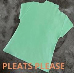 夏向け！良品！PLEATS PLEASE カットソー フレンチスリーブ