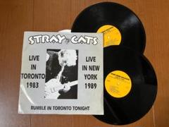 50s レコード　ストレイキャッツ STRAY CATS ストレイキャッツ LP レコード/ ロンドンナイト 80s
