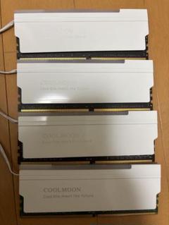 DDR4 メモリ32GB（4x8gb） argb COOLMOONヒートシンク