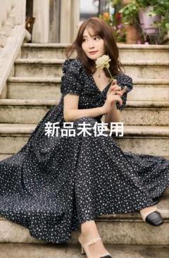 Her lip to Roseraie Long Dress Mサイズ Roseraie Long Dress（ワンピース）｜Her lip to（ハーリップ