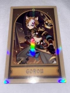 原神　ホヨランド　七星召喚カード　限定　韓国　ゴロー
