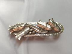 シルバー SILVER ブローチ ピンブローチ 葉 植物 花 実